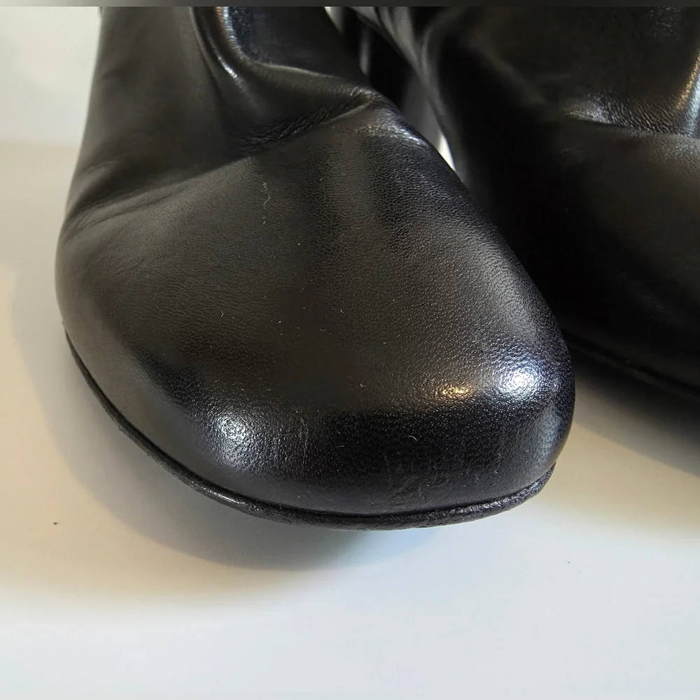 Sandro Sacha Women's Black Leather Boot Size 39